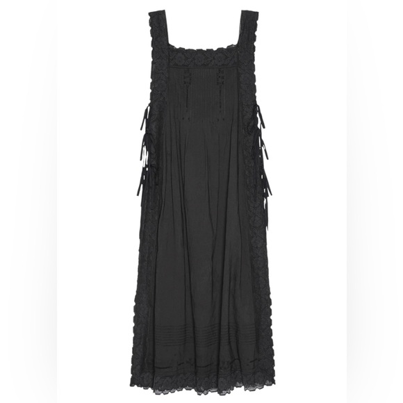 The GREAT. The Attic Lace Dress in Black • NWT - Picture 5 of 11